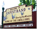 san juan capistrano sign